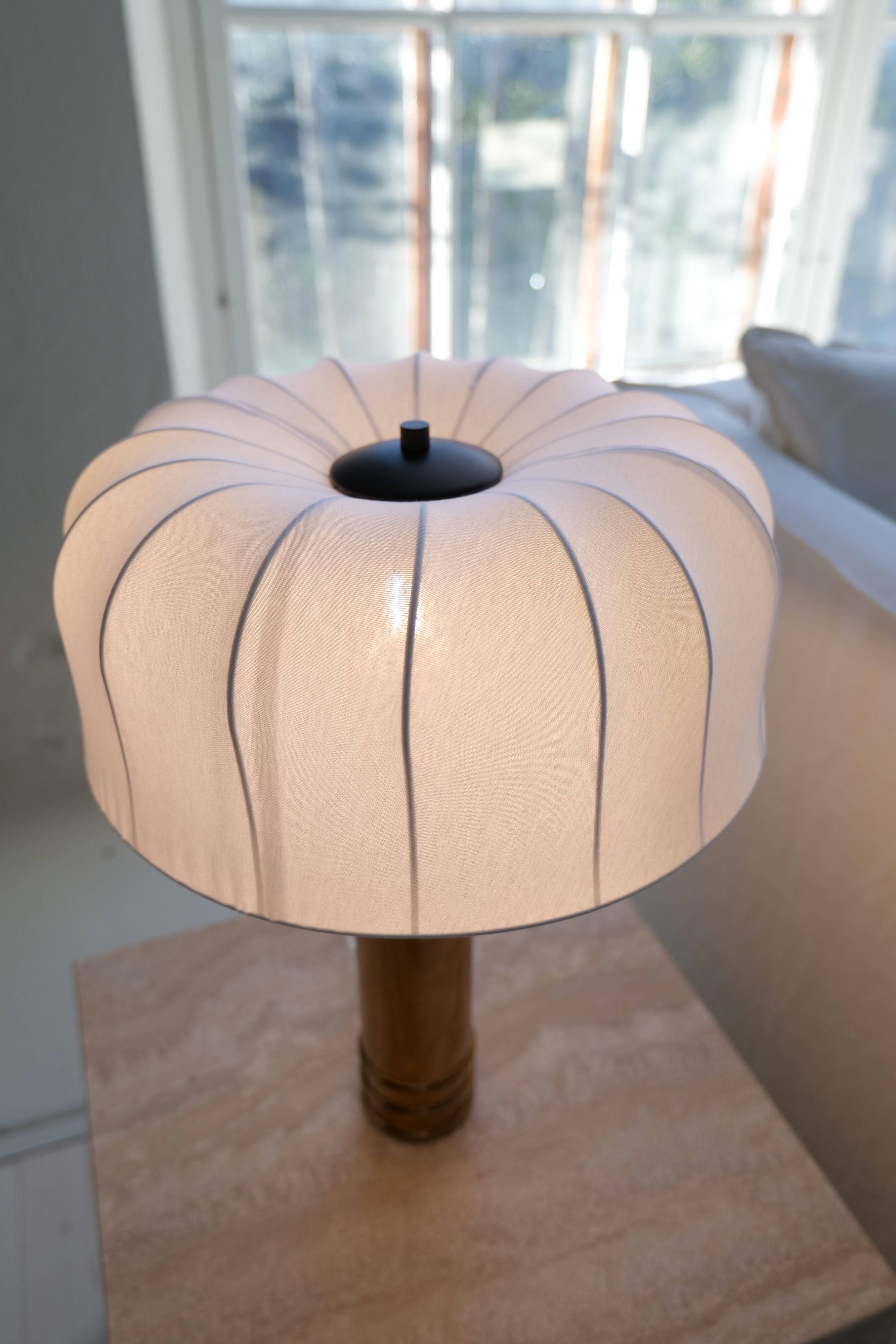 Midcentury Brass Table Lamp Bergboms B-09, 1960s, Sweden