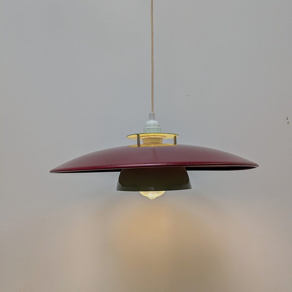 Suspension vintage bordeaux