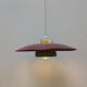 Suspension vintage bordeaux
