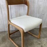 Set of 4 Baumann sled chairs