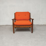 Knoll Antimott  teak armchair 1960