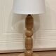 Solid wood lamp scandinavian design 1960.