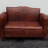 Leather bench style mustache