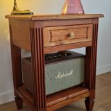 Low cabinet in blond cherry wood, Directoire style
