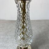 Crystal and bronze lamp bases