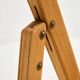 Foldable beech chair
