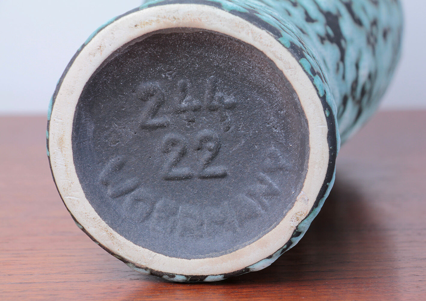 Vase West Germany Fat Lava