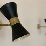 Paire Applique Diabolo Noir