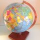 Globe in cardboard Girard and Barrere / vintage years 50-60