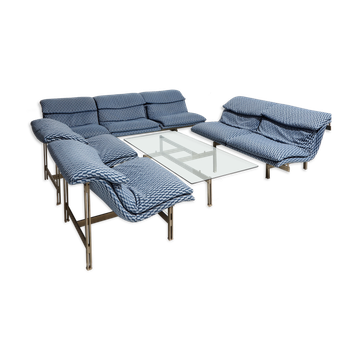 Wave modular sofa set by Giovanni Offredi for Saporiti Italia