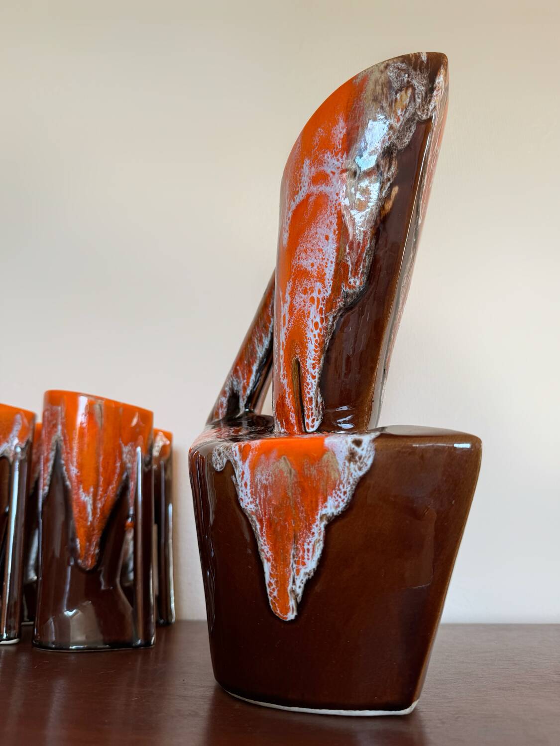 Vallauris orangeade service from the 60s