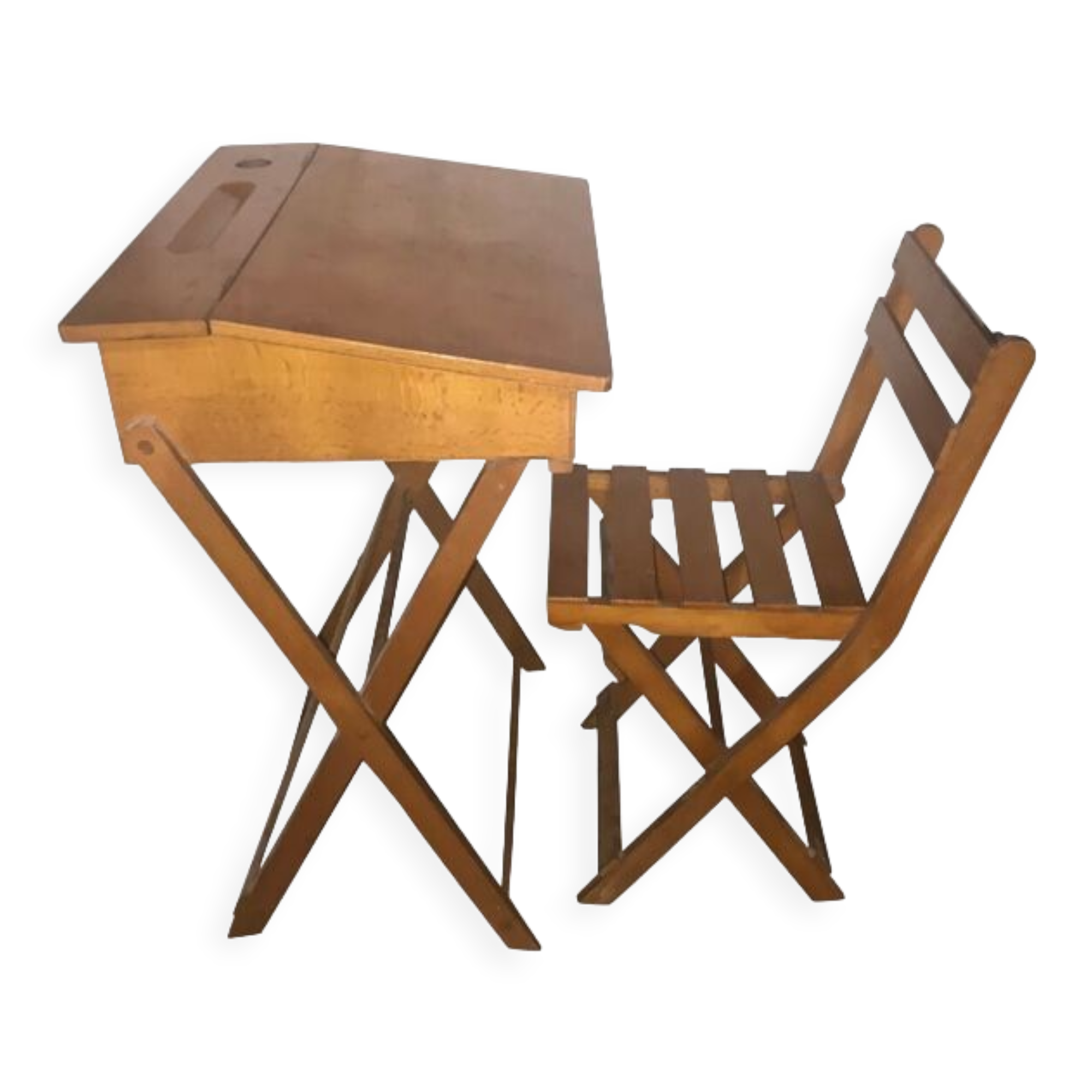 Foldable children's desk