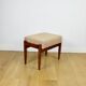 Edmund Homa stool beige-gold seat - boucle - 2 pieces available