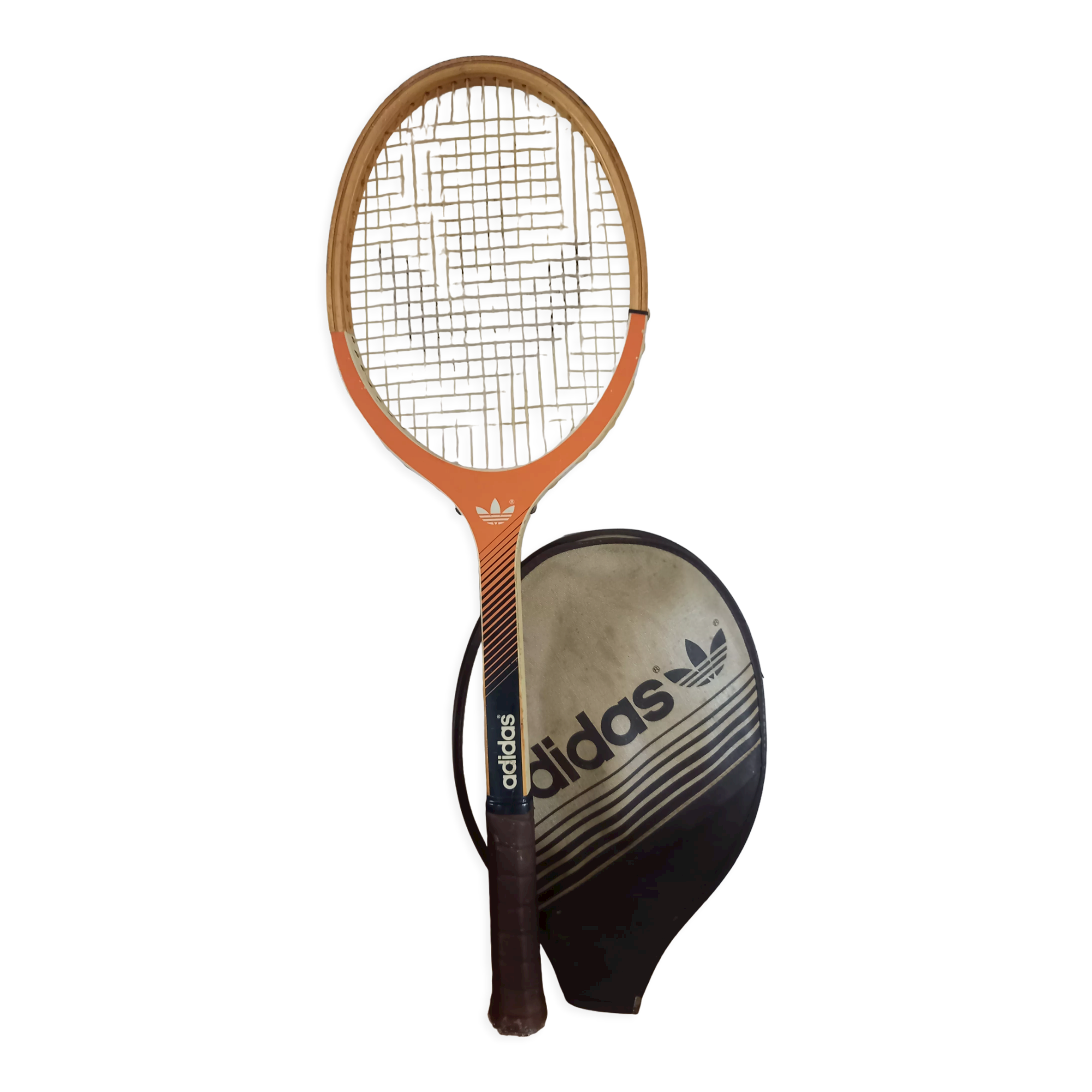 Old tennis racket Adidas Lady vintage 1980