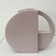 Set of Two Pink Post Modern Vases by Dorothe van Agthoven for Flora Keramiek