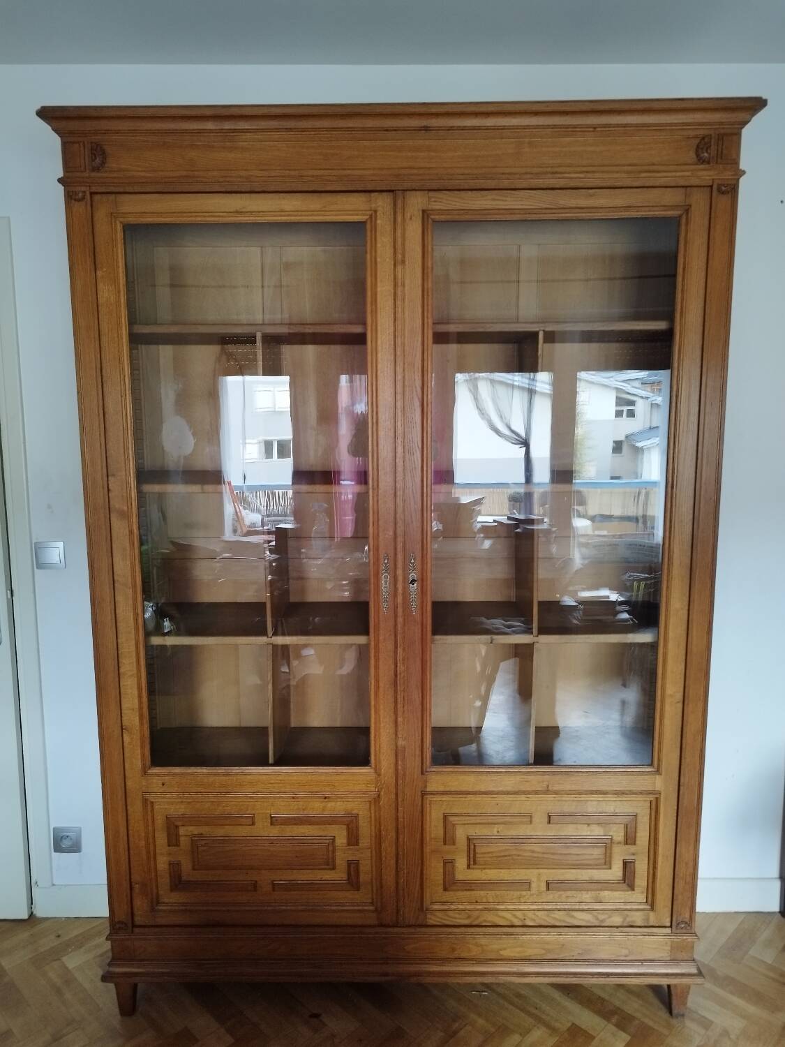 Large solid bookcase