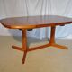 Mr. Larsen Laurits blond teak Scandinavian extensible table