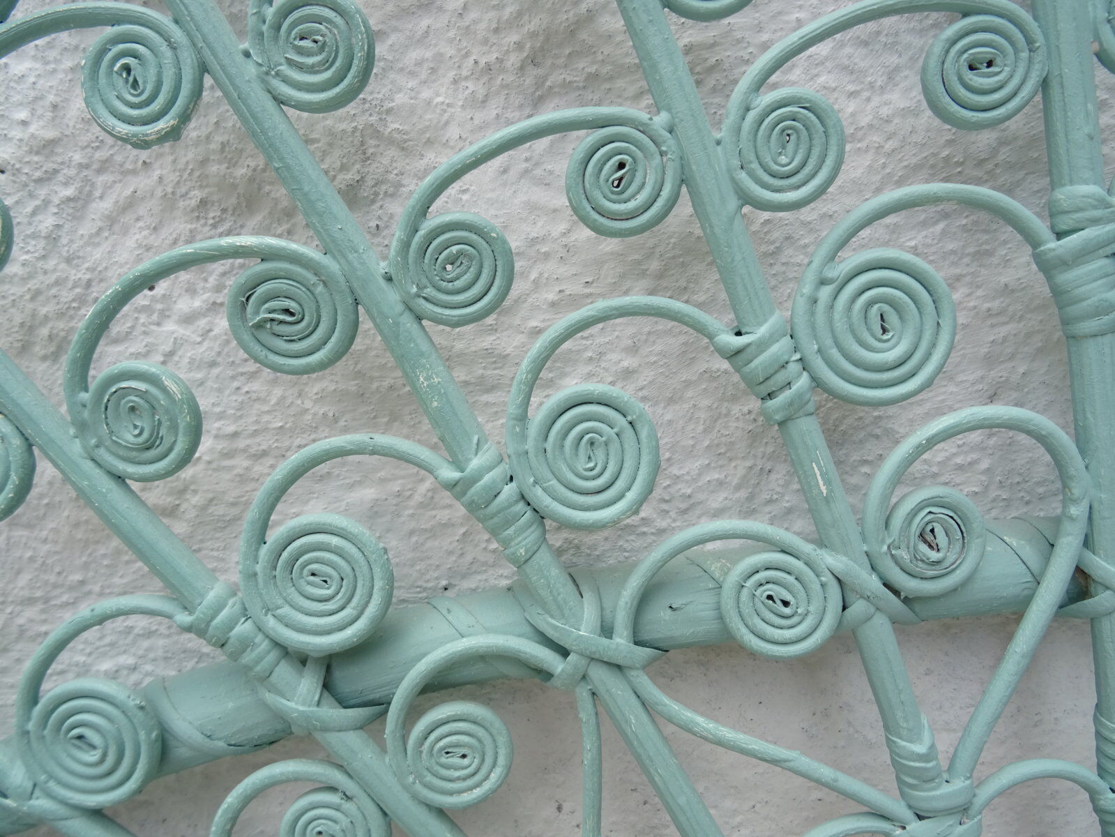 "Peacock" headboard for double bed