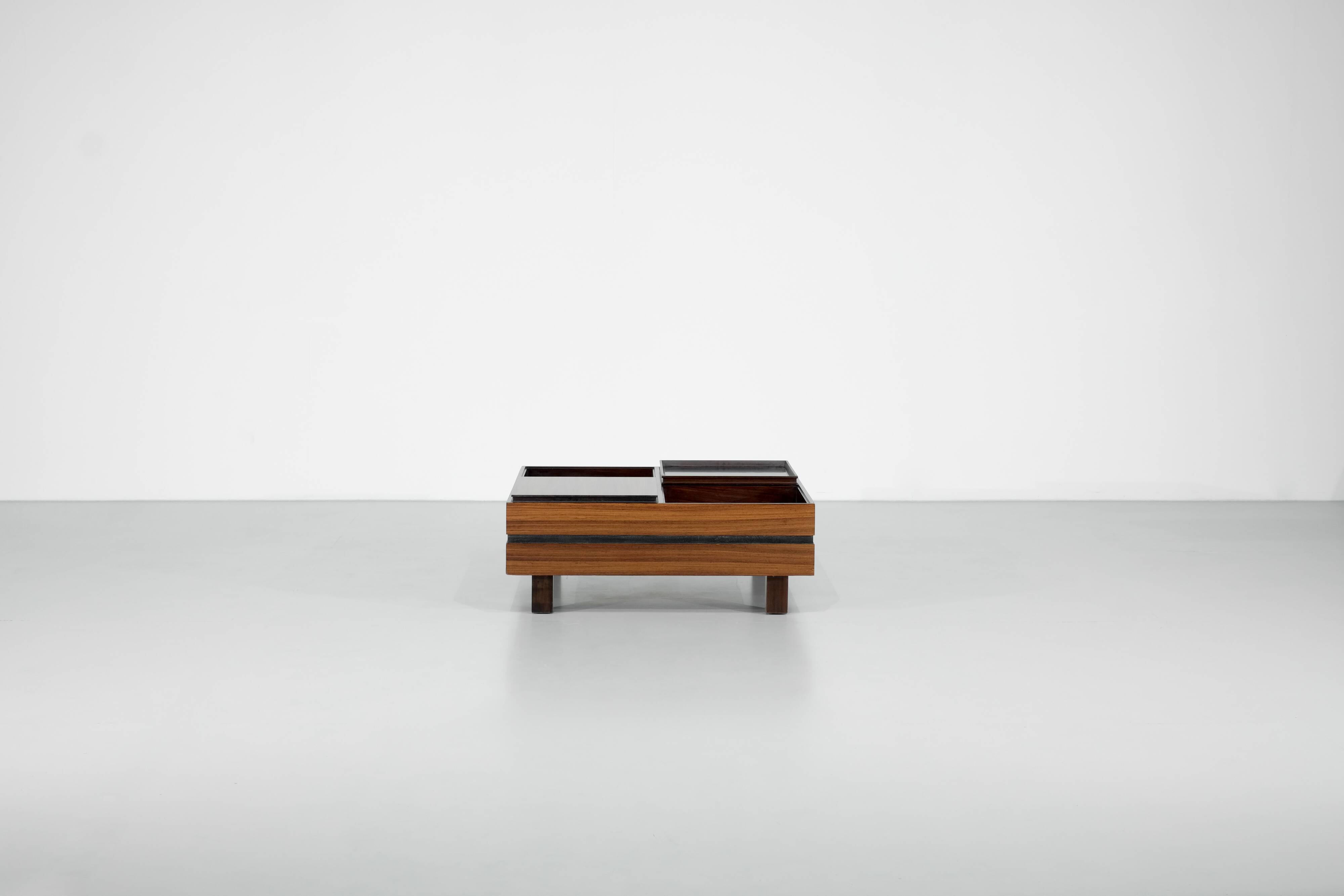 Coffee table by Carlo Hauner for Forma Italy 1960's.
