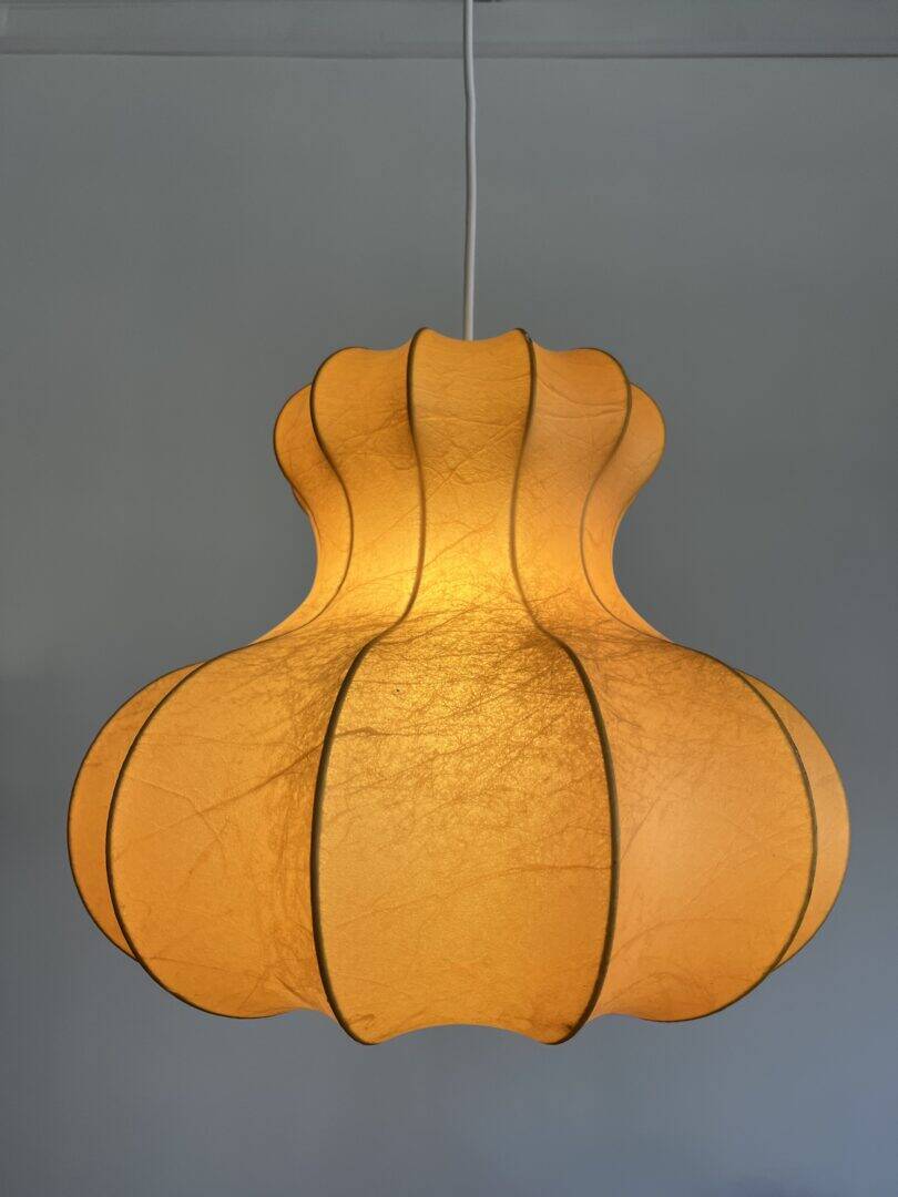Rare cocoon pendant lamp – Goldkant Leuchten