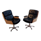 Pair of Italian armchairs 1960