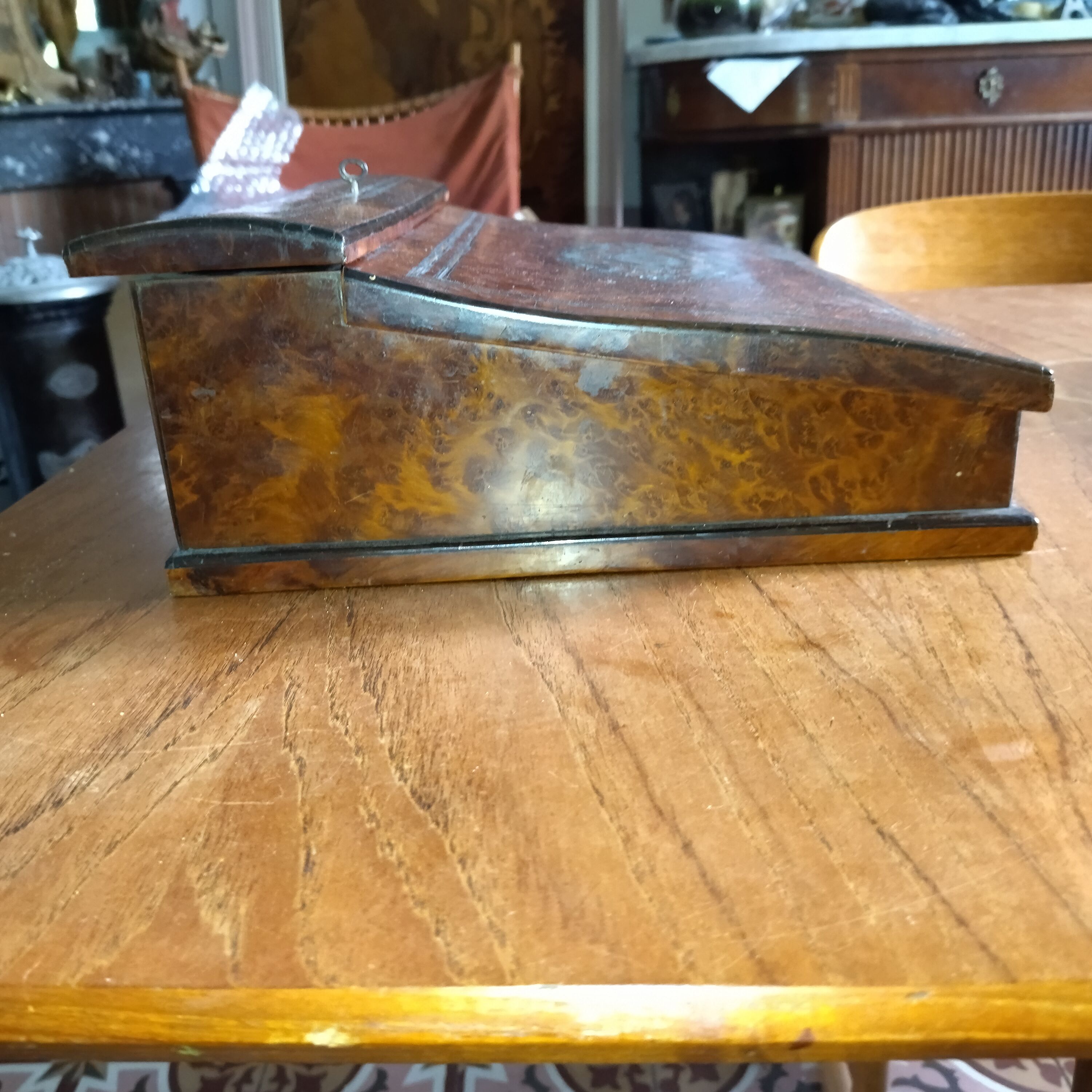 Ecritoire Napoléon III marqueterie Boulle XIXe siècle
