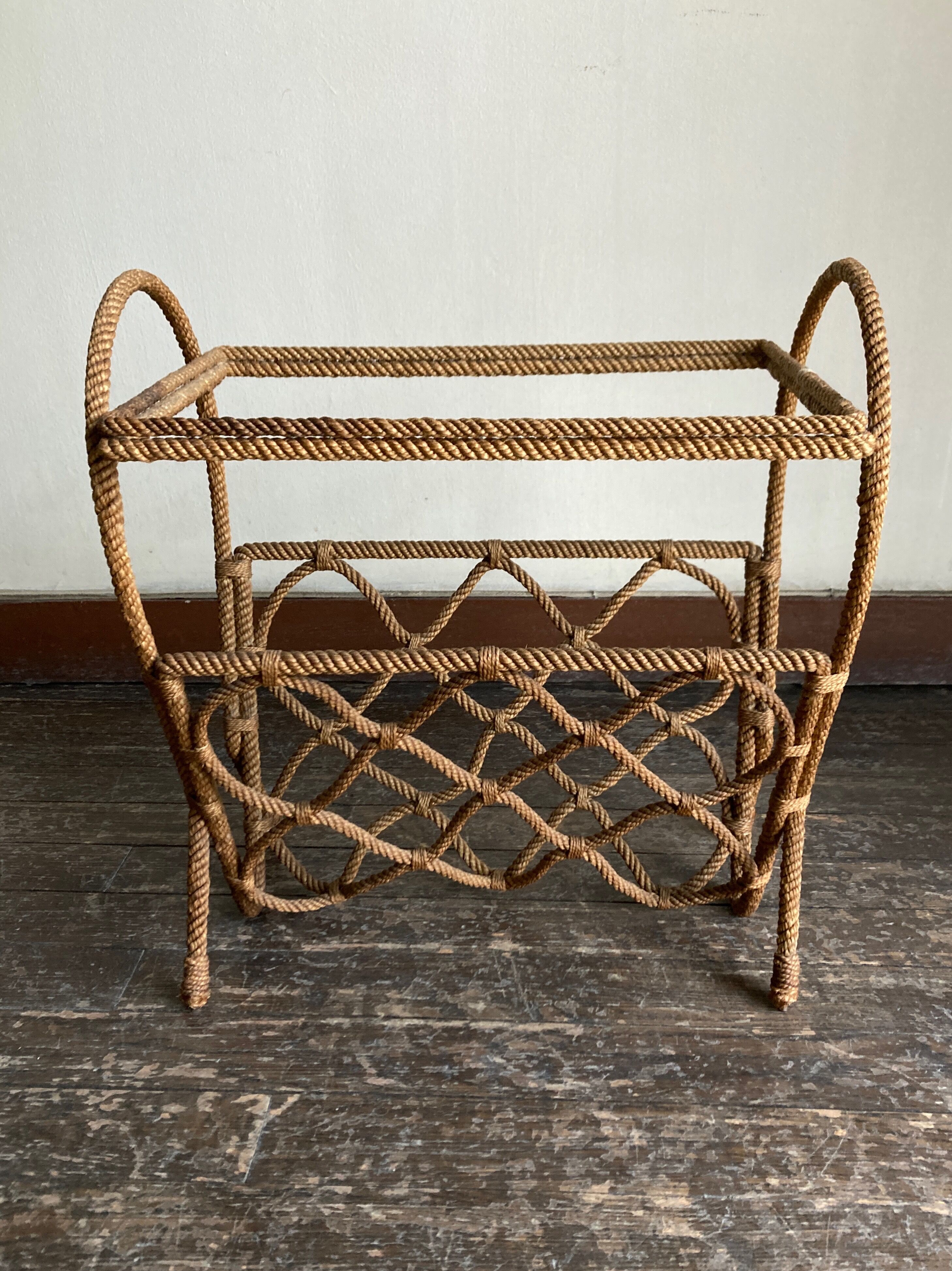 Rope magazine holder Riviera 1950