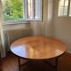 Large round Scandinavian coffee table by Ilse Möbel, vintage 1960s