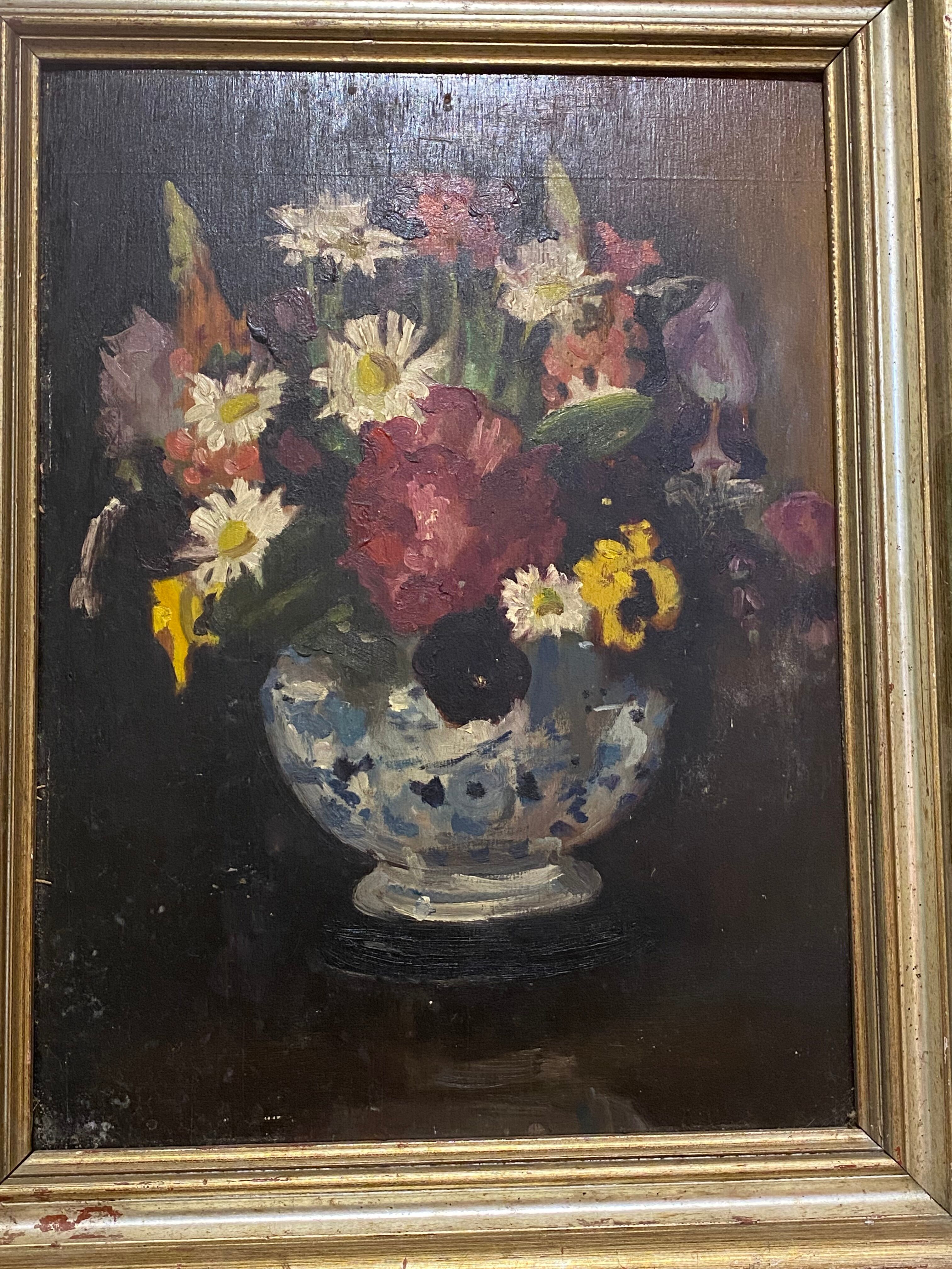 Tableau de charme "bouquet de fleurs"