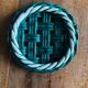 Woven green Vallauris trivet