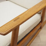 Fauteuil à bascule en chêne, design danois, années 1960, designer: H. Brockmann Petersen, production: Randers Møbelf