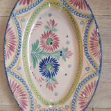 Large oval dish Henriot Quimper