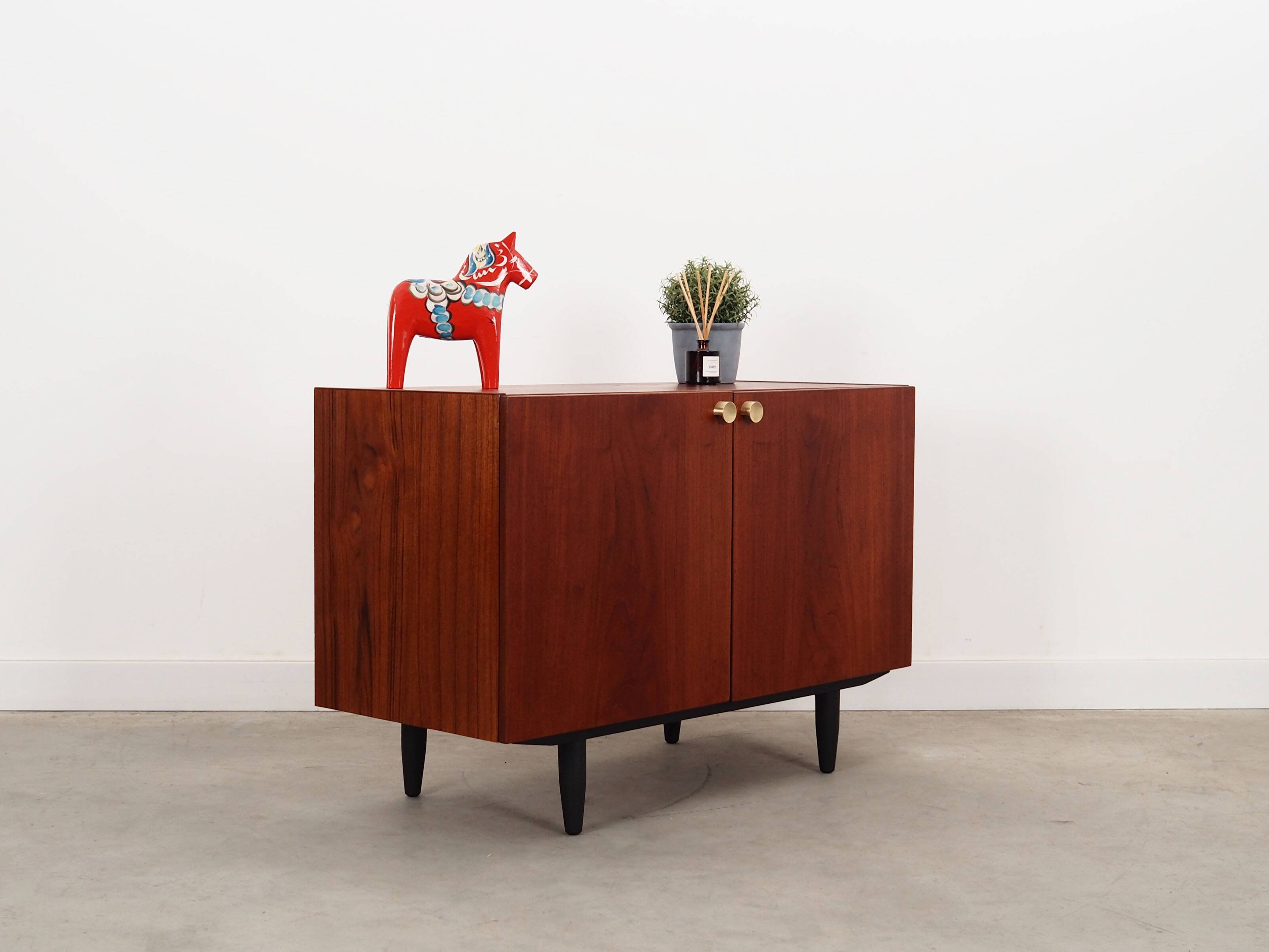 Teak cabinet, Danish design, 1970s, production: Denmark