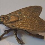 Brass fly ashtray