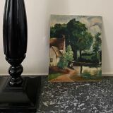 Ancient landscape painting