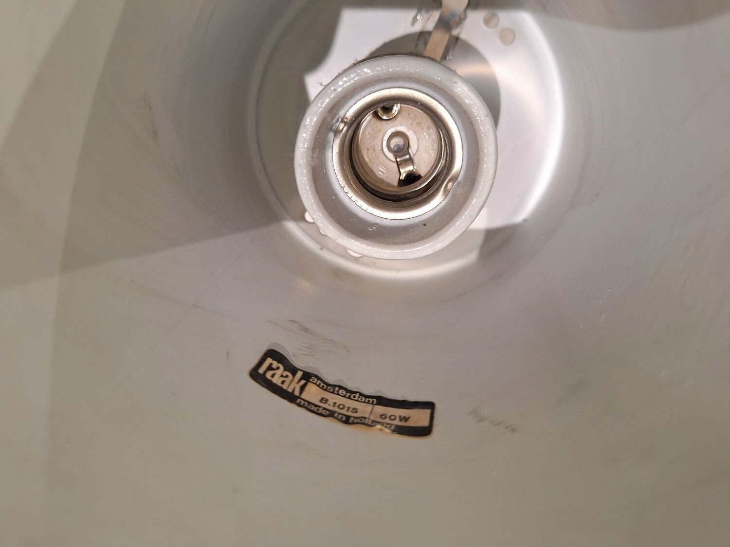 Raak Bullet 8 vintage ceiling or wall lights, antique lighting