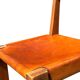 Chair S24 Pierre Chapo - Solid Elm & Cognac Leather Brutalist