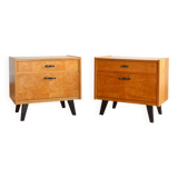 Pair of vintage 1960s bedside tables