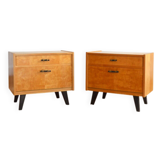 Paire de chevets vintage 1960s