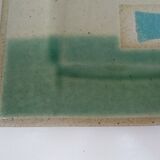 Modern rectangular designer dish