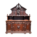 Hunting Buffet in Oak Renaissance Style