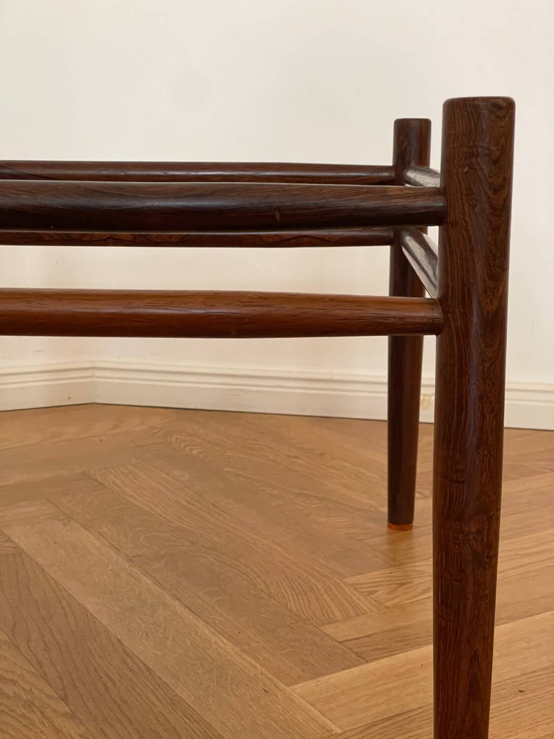 Danish Palisander Stool Ottoman MidCentury 1960s