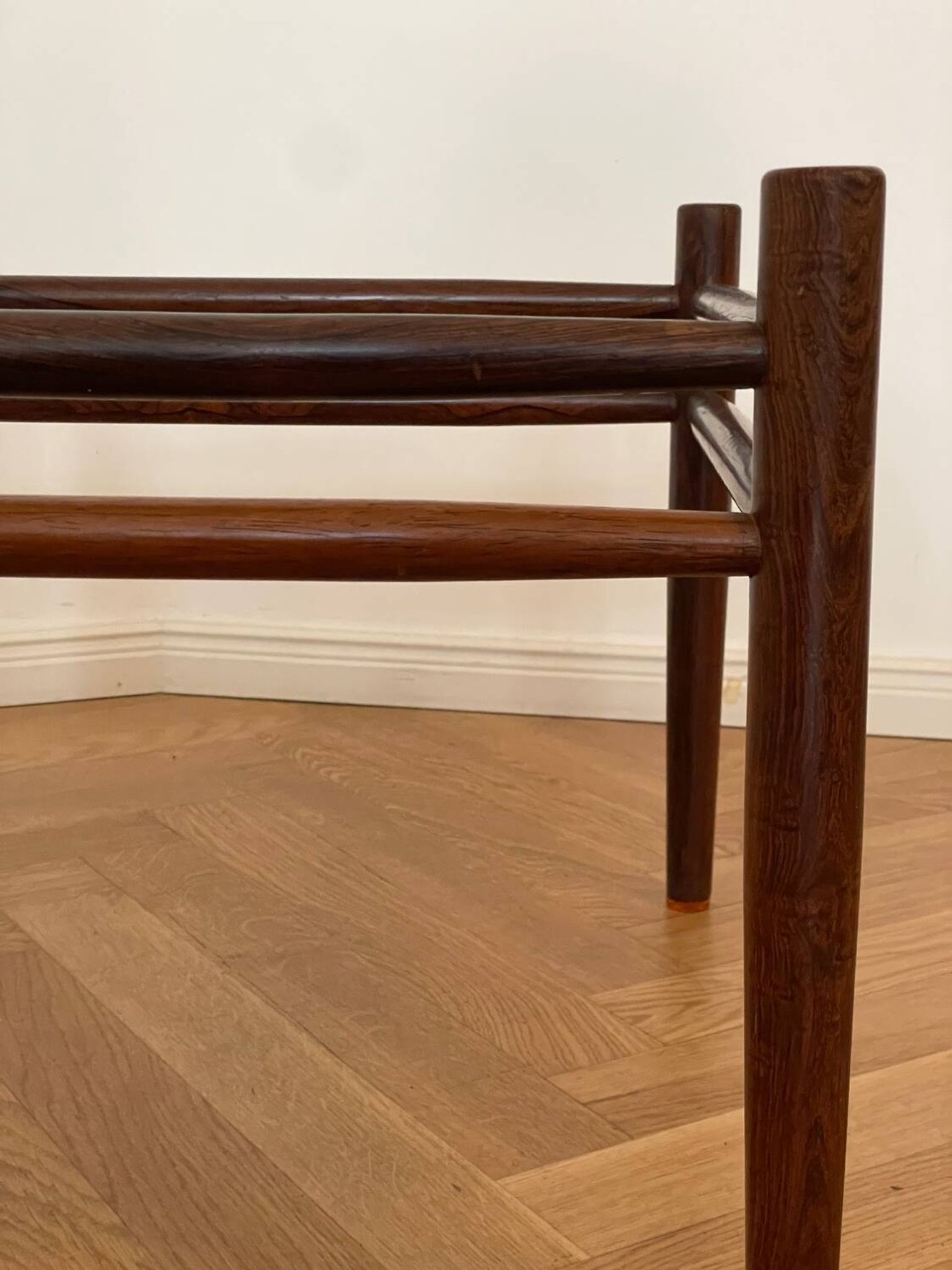 Danish Palisander Stool Ottoman MidCentury 1960s