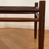 Tabouret, ottoman danois en palissandre 1960