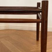 Danish Palisander Stool Ottoman MidCentury 1960s