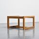 Mountain coffee table in solid pine, France, around 1970.