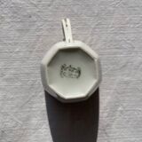 Set of 4 coffee cups and 4 porcelain bowls