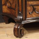 Grand trumeau lombard en bois du XXe siècle