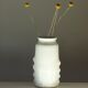 White ceramic vase