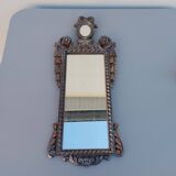 Louis XVI style mirror decorated in wood
